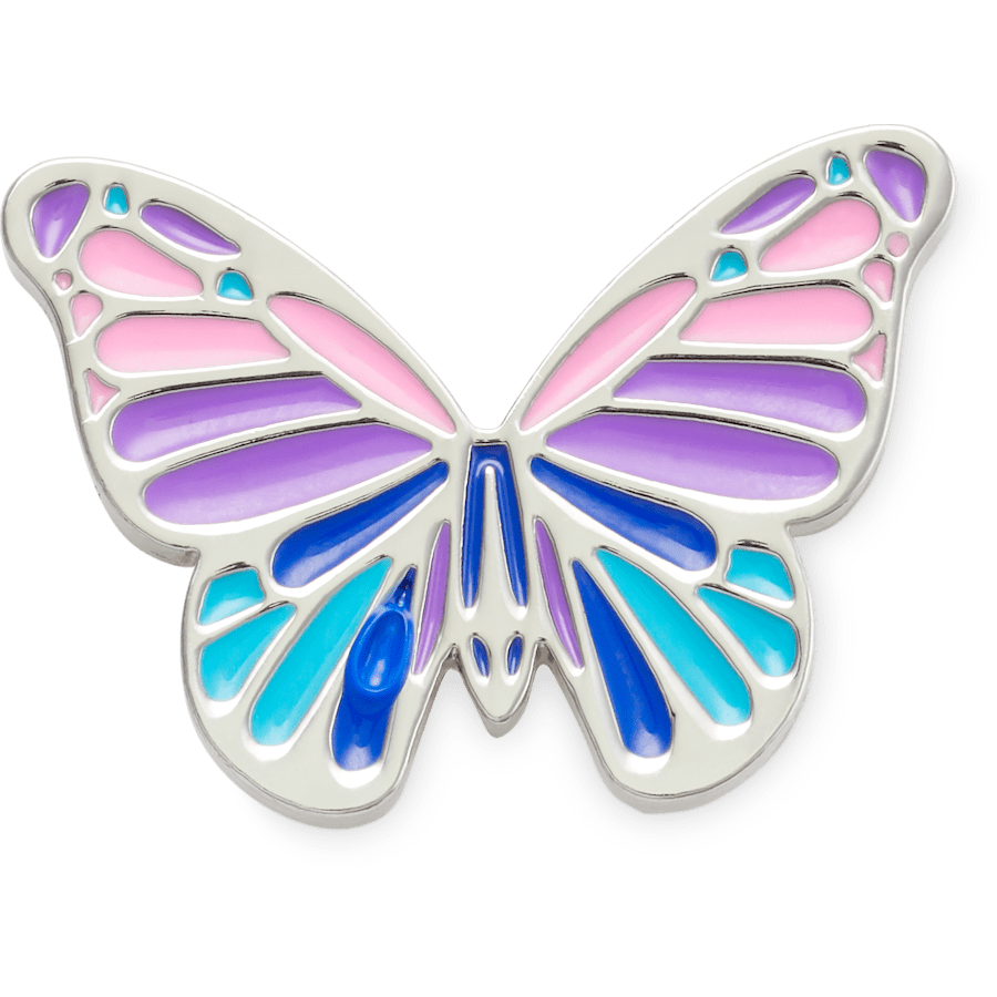 Crocs - Multi Purple Butterfly Jibbitz Shoe Charm Women|Men|Jibbitz™ Charms