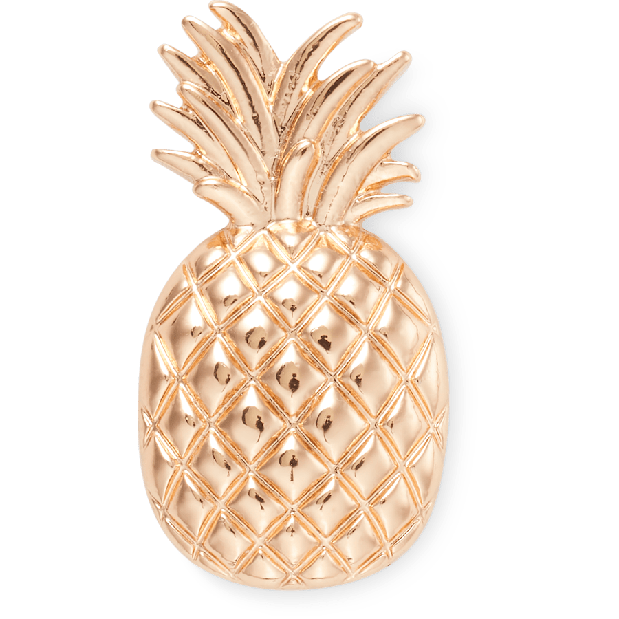 Crocs - Gold Pineapple Jibbitz Shoe Charm Women|Men|Jibbitz™ Charms