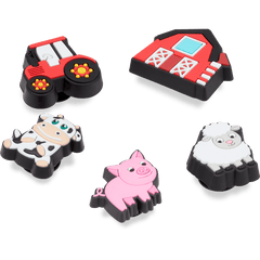 Crocs - Cutesey Farm Animal 5 Pack Jibbitz Shoe Charm Women|Men|Kids|Jibbitz™ Charms