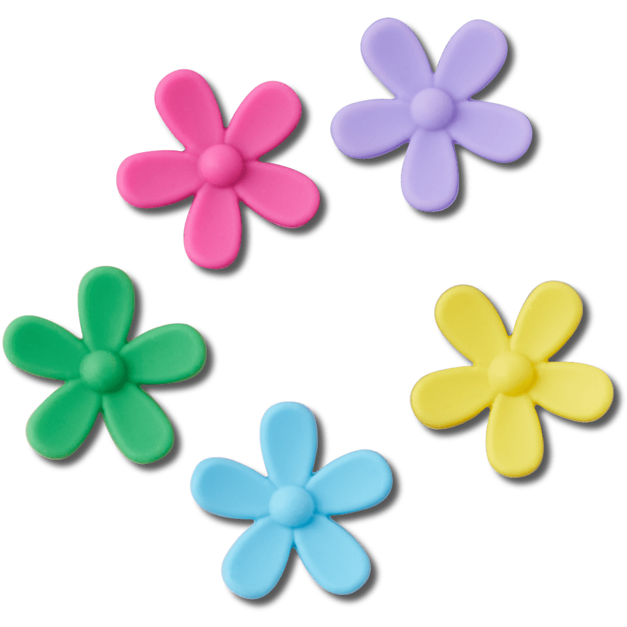 Crocs - Flower Power 5 Pack Jibbitz™ charms Women|Men|Jibbitz™ Charms