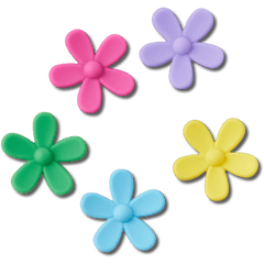 Crocs - Flower Power 5 Pack Jibbitz™ charms Women|Men|Jibbitz™ Charms