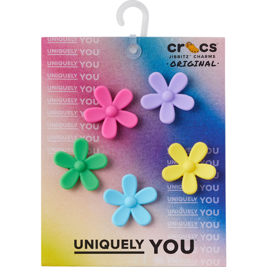 Crocs - Flower Power 5 Pack Jibbitz™ charms Women|Men|Jibbitz™ Charms