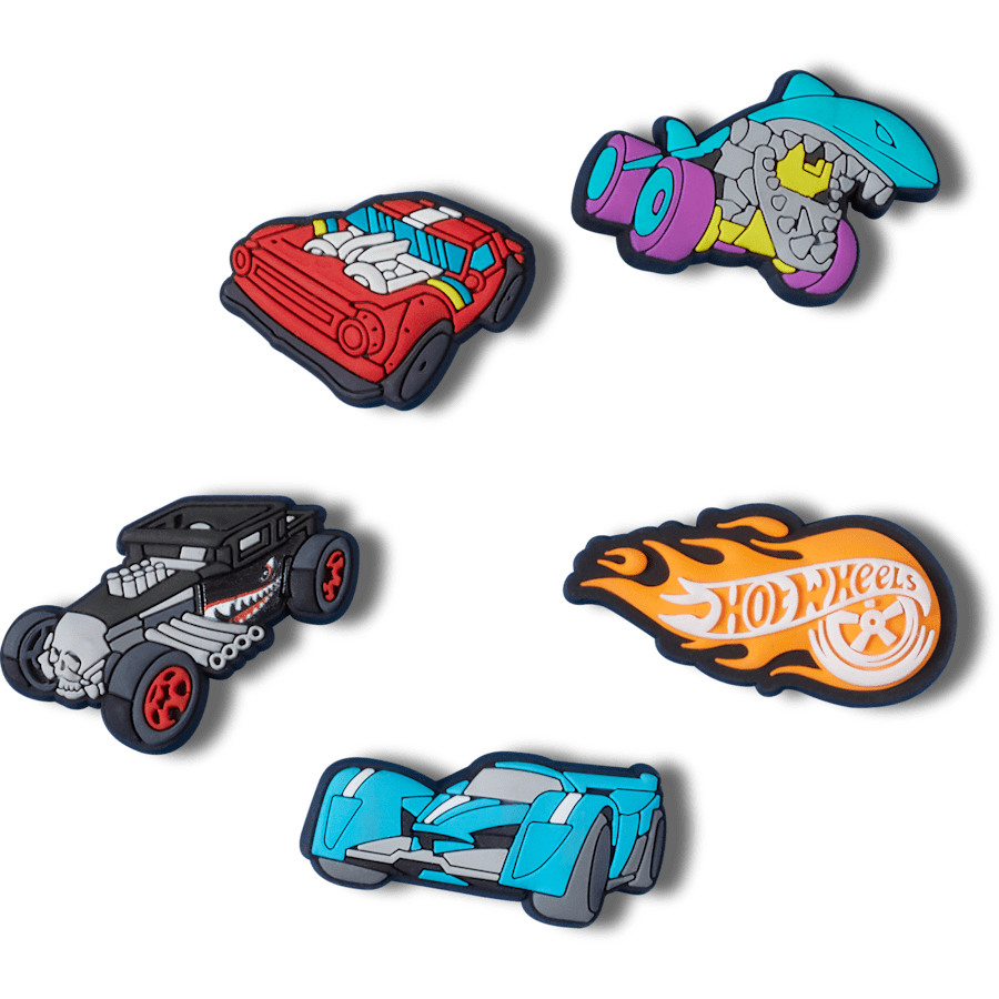 Crocs - Hot Wheels 5 Pack Jibbitz™ charms Women|Men|Kids|Jibbitz™ Charms