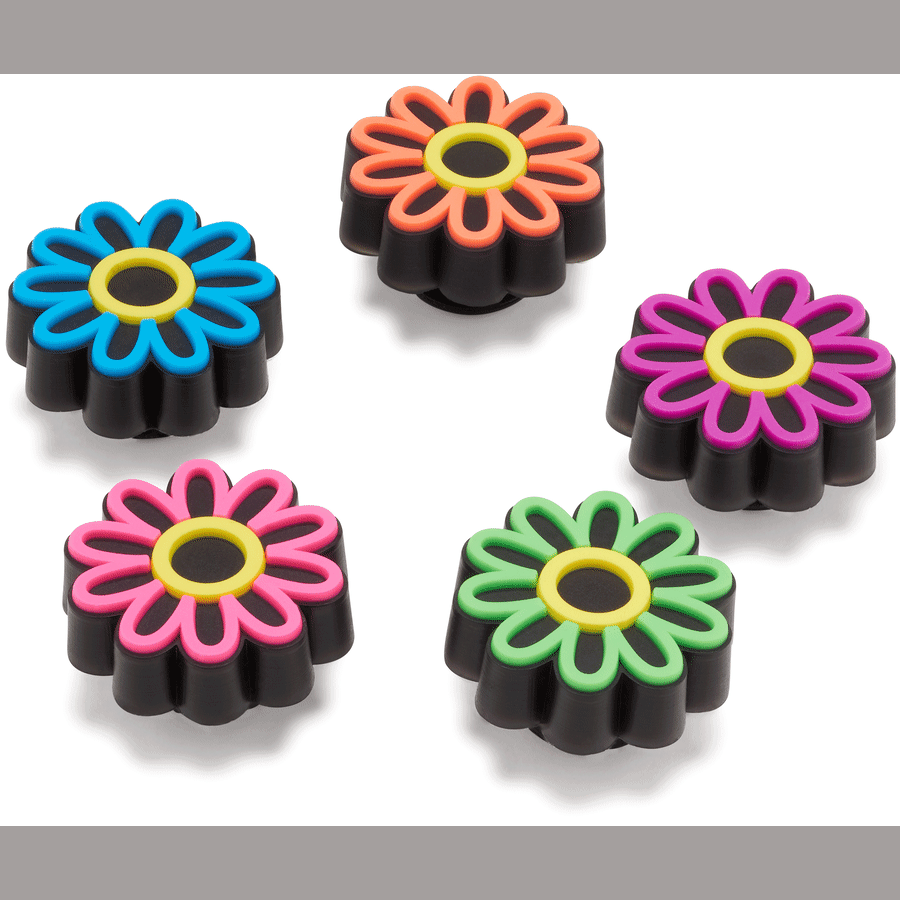 Crocs - Lights Up Daisy 5 Pack Jibbitz Shoe Charm Women|Men|Jibbitz™ Charms