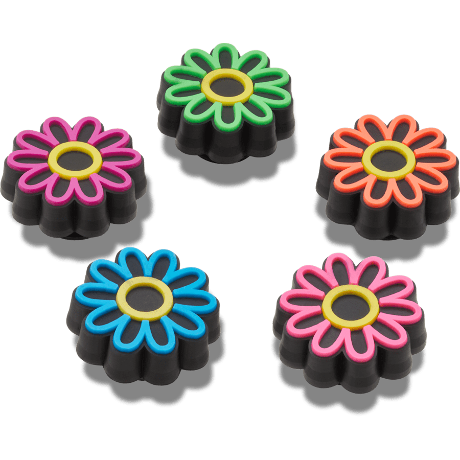 Crocs - Lights Up Daisy 5 Pack Jibbitz Shoe Charm Women|Men|Jibbitz™ Charms