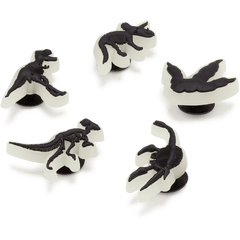 Crocs - Glow In The Dark Dino 5 Pack Jibbitz Shoe Charm Women|Men|Jibbitz™ Charms