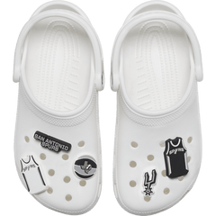 Crocs - NBA San Antonio Spurs 5 Pack Jibbitz™ charms Women|Men|Jibbitz™ Charms