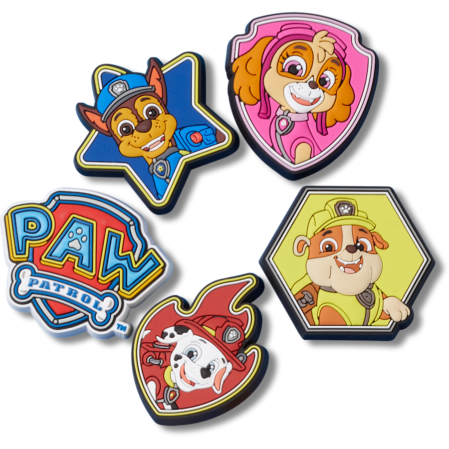 Crocs - Paw Patrol 5 Pack Jibbitz™ charms Women|Men|Kids|Jibbitz™ Charms