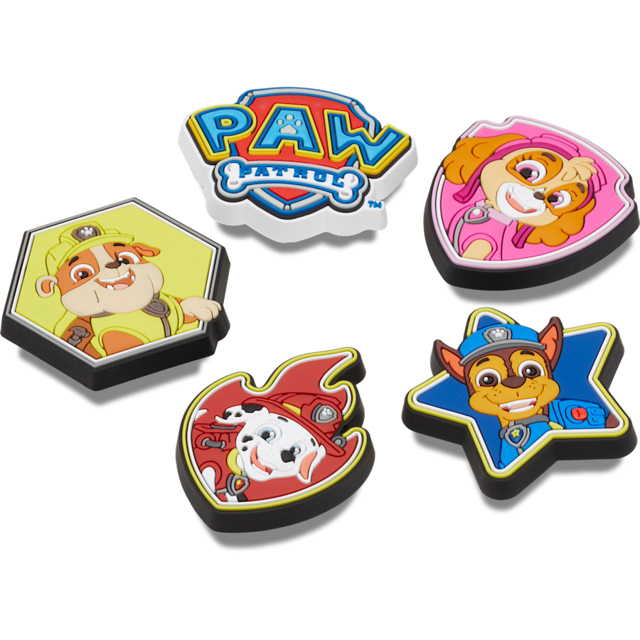 Crocs - Paw Patrol 5 Pack Jibbitz™ charms Women|Men|Kids|Jibbitz™ Charms