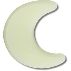 Crocs - Glow In The Dark Crescent Moon Jibbitz™ charms Women|Men|Jibbitz™ Charms