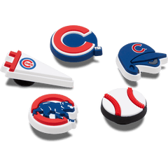Crocs - MLB Chicago Cubs 5pck Jibbitz™ charms Women|Men|Kids|Jibbitz™ Charms