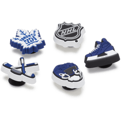 Crocs - NHL® Toronto Maple Leafs® 5 Pack Jibbitz™ charms Women|Men|Jibbitz™ Charms