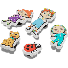 Crocs - Cocomelon 5 Pack Jibbitz™ charms Women|Men|Kids|Jibbitz™ Charms