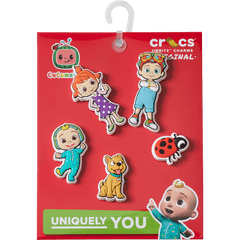 Crocs - Cocomelon 5 Pack Jibbitz™ charms Women|Men|Kids|Jibbitz™ Charms