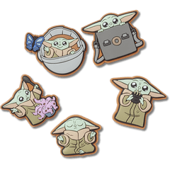 Crocs - Grogu 5 Pack Jibbitz™ charms Women|Men|Kids|Jibbitz™ Charms