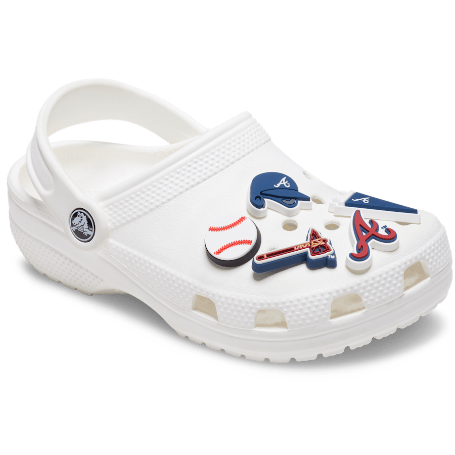 Crocs - MLB Atlanta Braves 5 Pack Jibbitz™ charms Women|Men|Jibbitz™ Charms