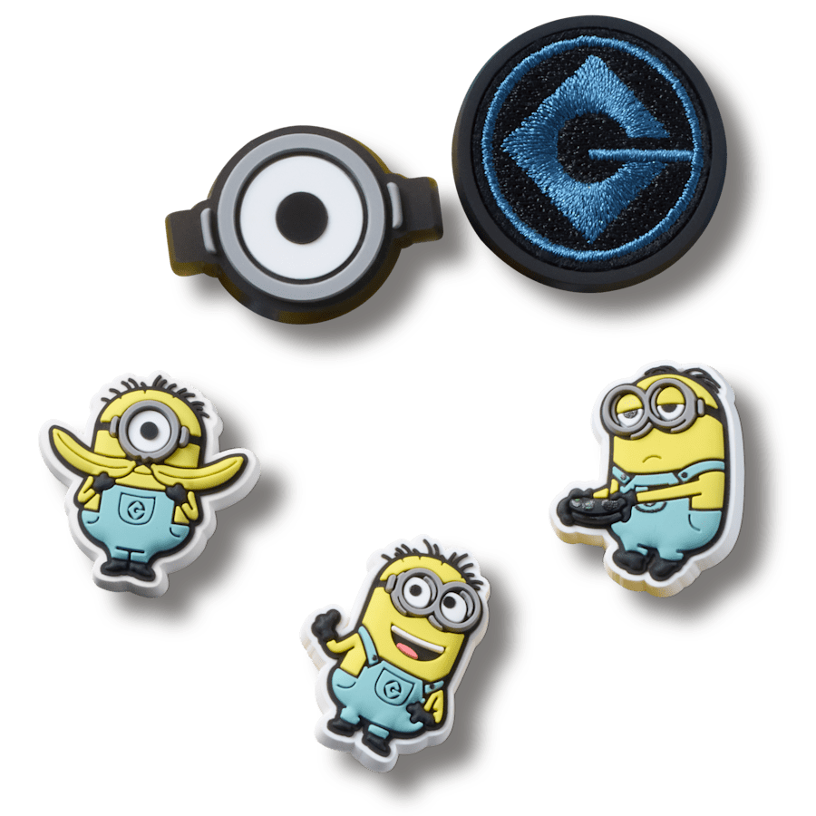Crocs - Minions 5 Pack Jibbitz™ charms Women|Men|Kids|Jibbitz™ Charms