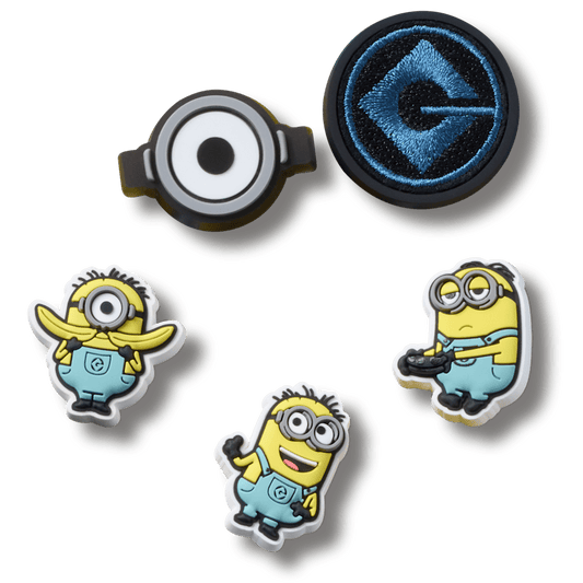 Crocs - Minions 5 Pack Jibbitz™ charms Women|Men|Kids|Jibbitz™ Charms