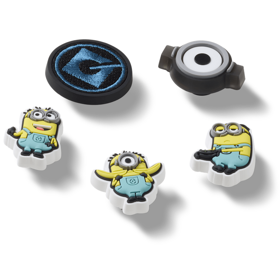Crocs - Minions 5 Pack Jibbitz™ charms Women|Men|Kids|Jibbitz™ Charms