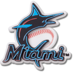 Crocs - MLB Miami Marlins Jibbitz™ charms Women|Men|Jibbitz™ Charms