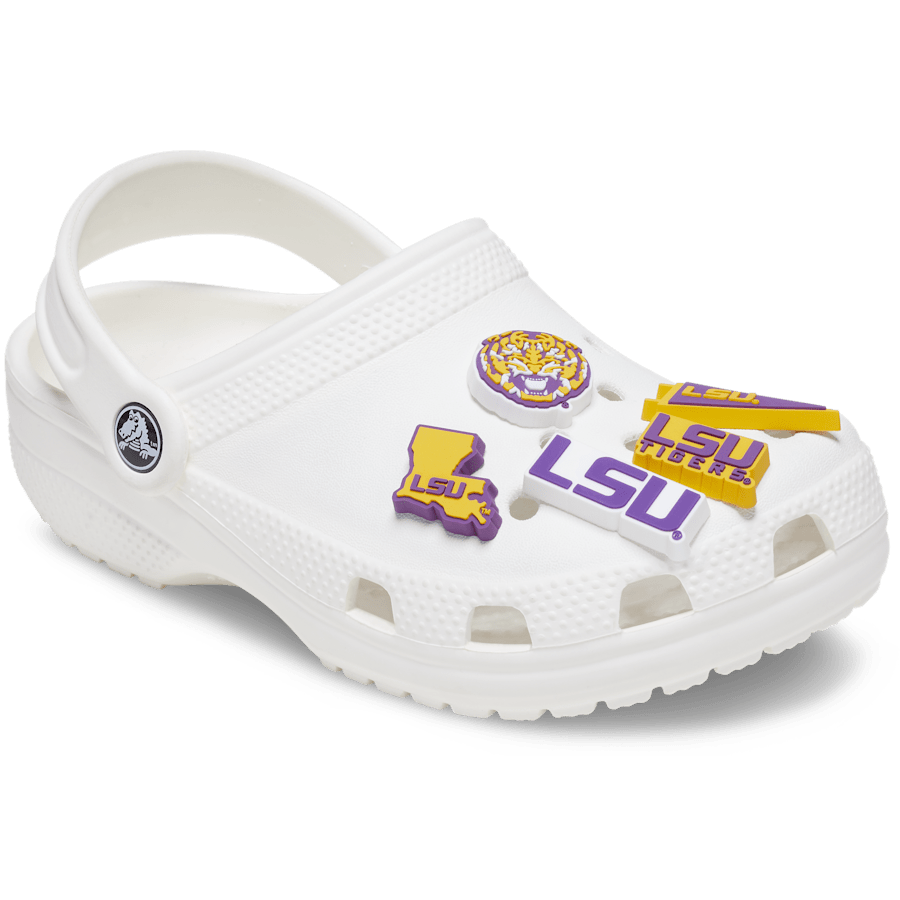 Crocs - LSU 5 Pack Jibbitz™ charms Women|Men|Jibbitz™ Charms