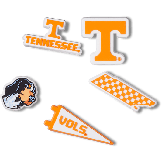 Crocs - University of Tennessee 5 Pack Jibbitz™ charms Women|Men|Jibbitz™ Charms