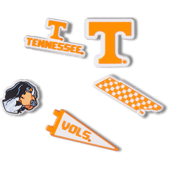 Crocs - University of Tennessee 5 Pack Jibbitz™ charms Women|Men|Jibbitz™ Charms