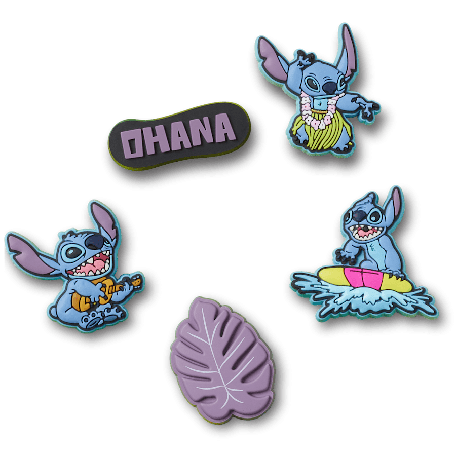 Crocs - Stitch Tropical 5 Pack Jibbitz™ charms Women|Men|Kids|Jibbitz™ Charms