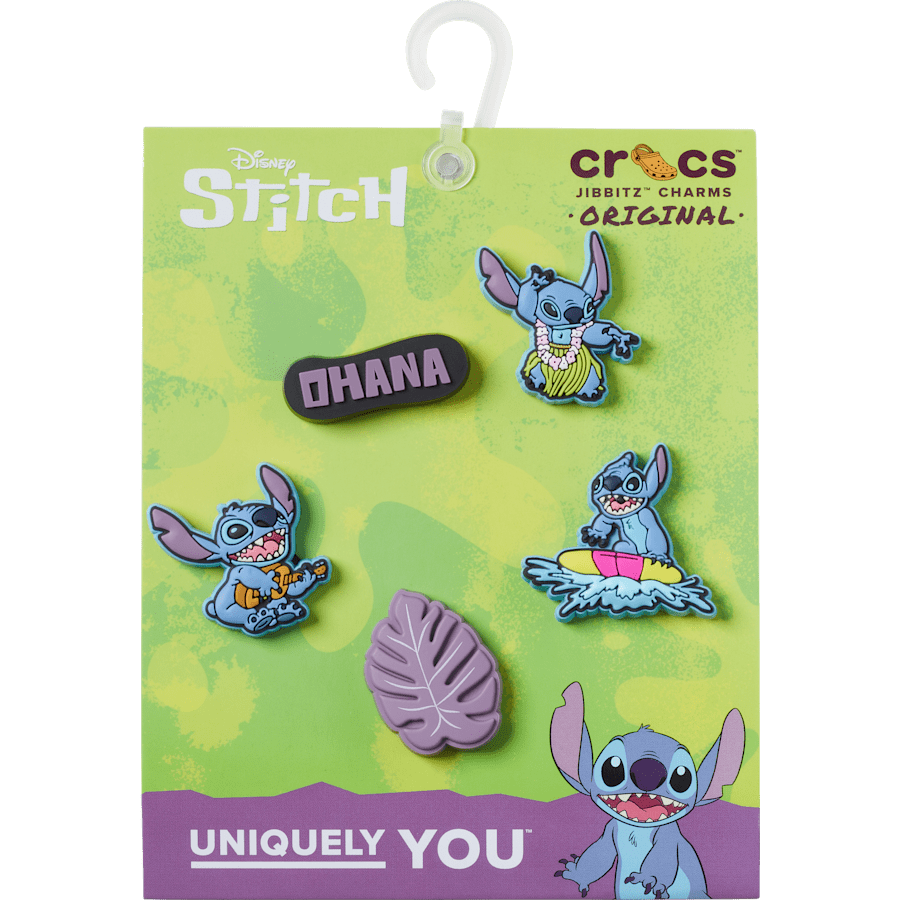 Crocs - Stitch Tropical 5 Pack Jibbitz™ charms Women|Men|Kids|Jibbitz™ Charms