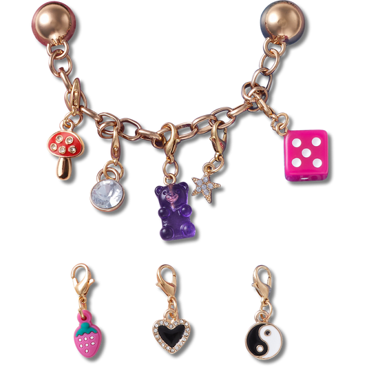 Crocs - Custom Charm Chain 5 Pack Jibbitz™ charms Women|Men|Kids|Jibbitz™ Charms