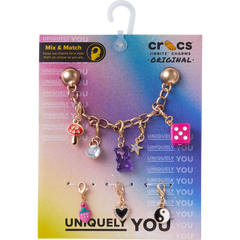 Crocs - Custom Charm Chain 5 Pack Jibbitz™ charms Women|Men|Kids|Jibbitz™ Charms