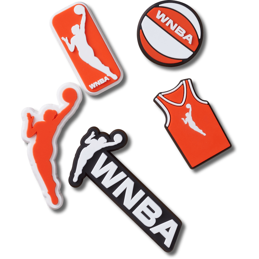 Crocs - WNBA 5 Pack Jibbitz™ charms Women|Men|Kids|Jibbitz™ Charms