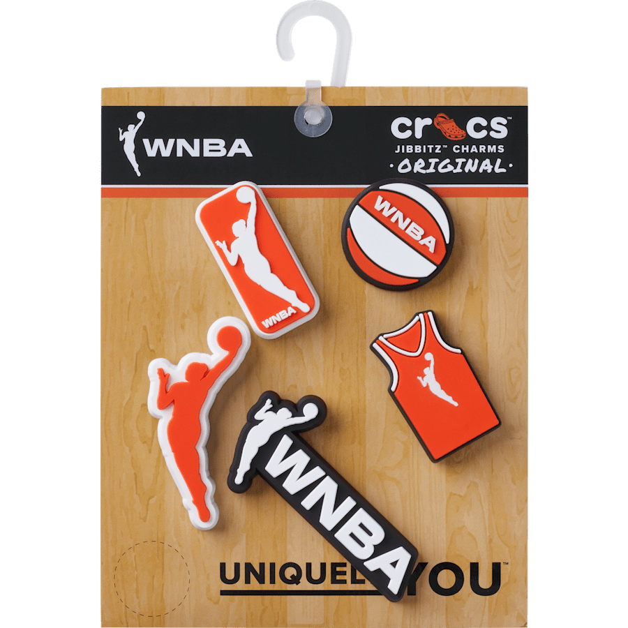 Crocs - WNBA 5 Pack Jibbitz™ charms Women|Men|Kids|Jibbitz™ Charms