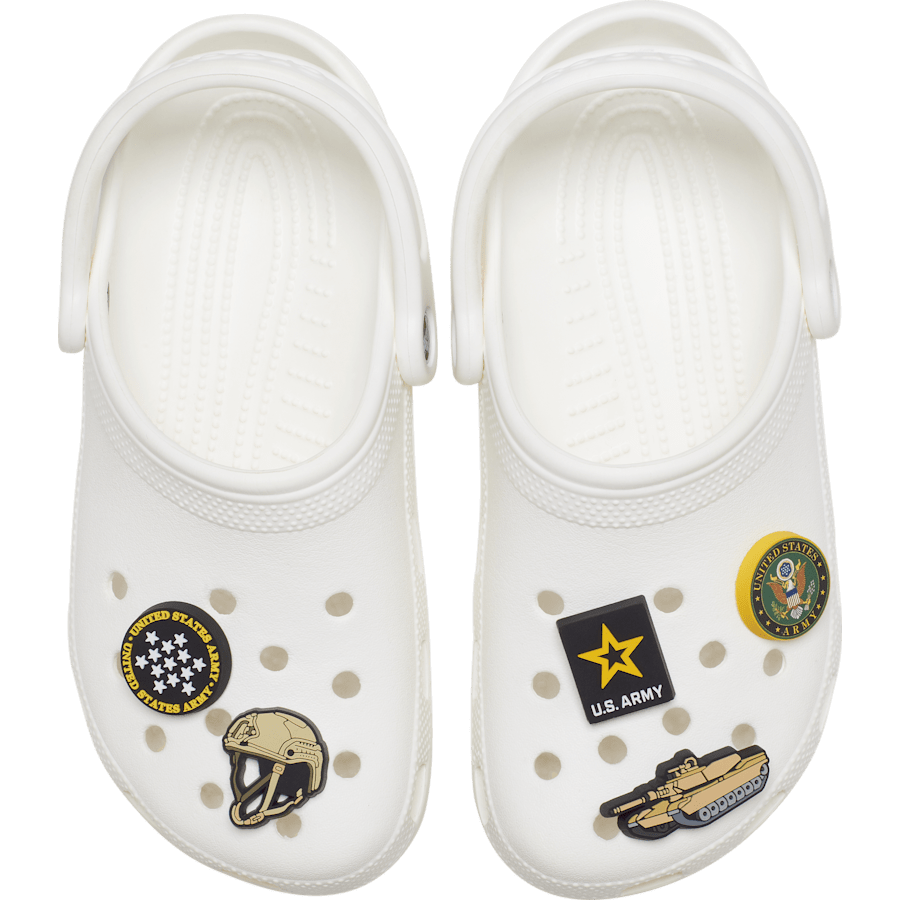 Crocs - US Army 5 Pack 2 Jibbitz™ charms Women|Men|Kids|Jibbitz™ Charms