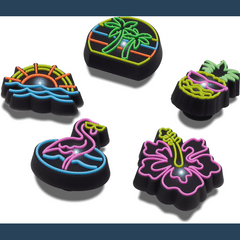 Crocs - Lights Up Neon 5 Pack Jibbitz™ charms Women|Men|Jibbitz™ Charms