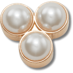 Crocs - Triple Pearl Jibbitz™ charms Women|Men|Jibbitz™ Charms