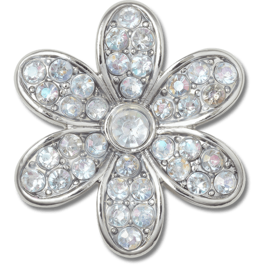 Crocs - Silver Mnchrm Daisy 1 Jibbitz™ charms Women|Men|Jibbitz™ Charms