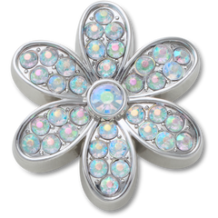 Crocs - Silver Mnchrm Daisy 1 Jibbitz™ charms Women|Men|Jibbitz™ Charms