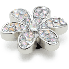 Crocs - Silver Mnchrm Daisy 1 Jibbitz™ charms Women|Men|Jibbitz™ Charms
