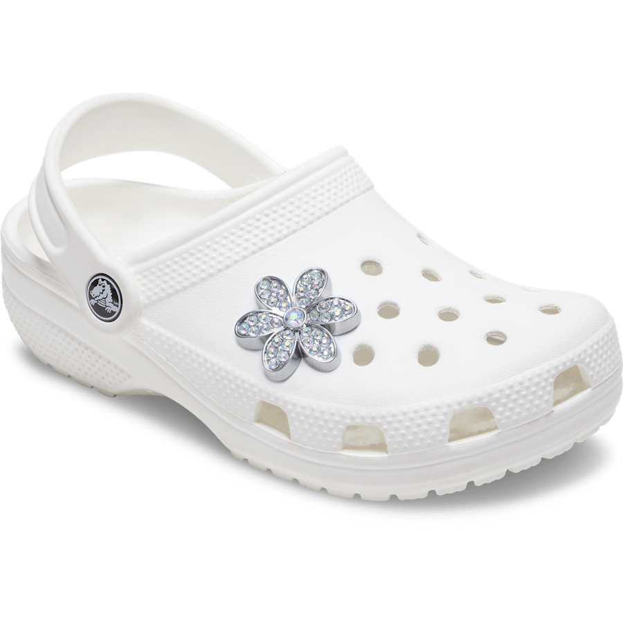 Crocs - Silver Mnchrm Daisy 1 Jibbitz™ charms Women|Men|Jibbitz™ Charms