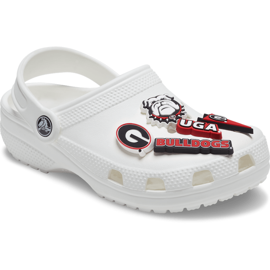 Crocs - University of Georgia 5 Pack Jibbitz™ charms Women|Men|Kids|Jibbitz™ Charms