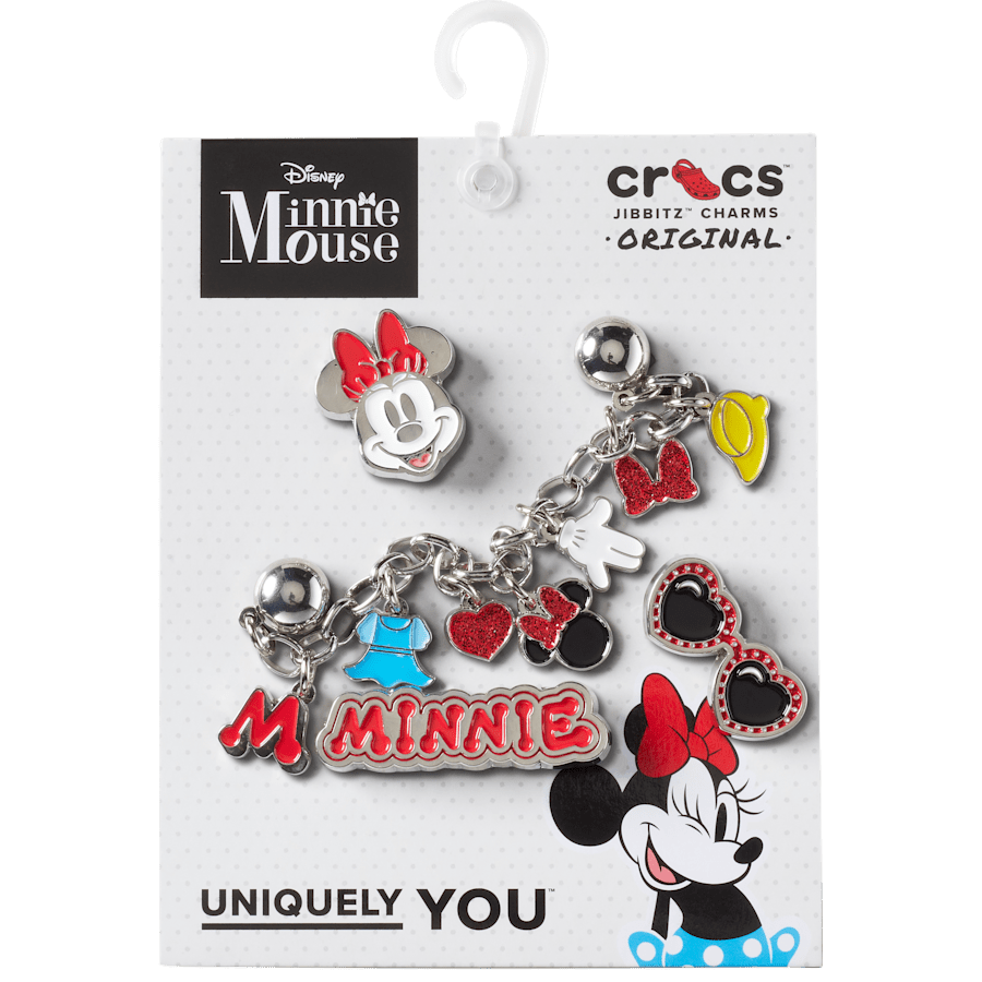 Crocs - Minnie Mouse 5 Pack Jibbitz™ charms Women|Men|Kids|Jibbitz™ Charms