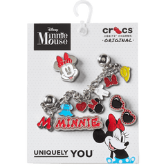 Crocs - Minnie Mouse 5 Pack Jibbitz™ charms Women|Men|Kids|Jibbitz™ Charms