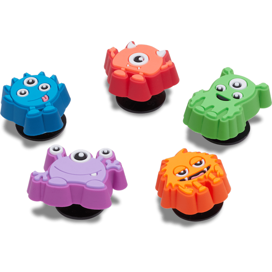 Crocs - Tiny Monster 5 Pack  Jibbitz™ charms Women|Men|Kids|Jibbitz™ Charms
