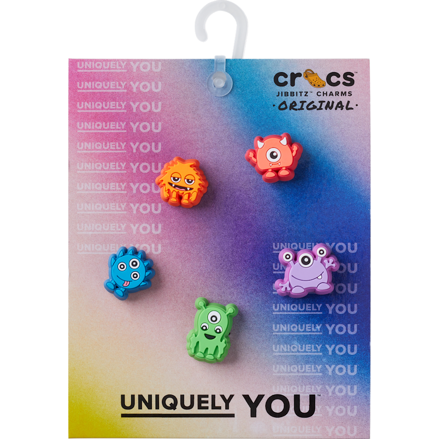 Crocs - Tiny Monster 5 Pack  Jibbitz™ charms Women|Men|Kids|Jibbitz™ Charms