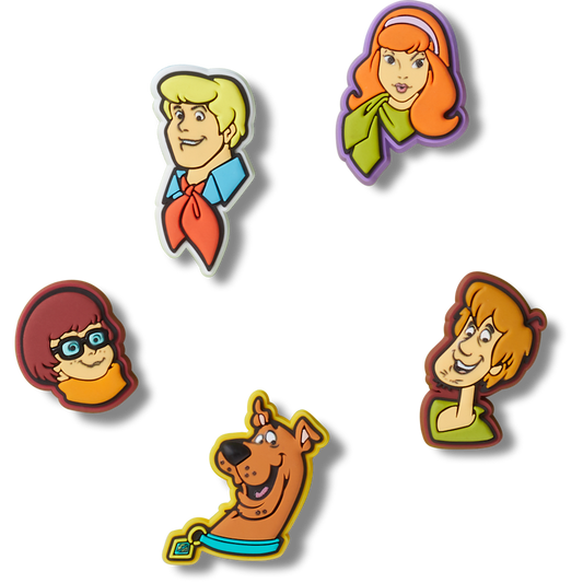 Crocs - Scooby Doo! 5 Pack Jibbitz™ charms Women|Men|Kids|Jibbitz™ Charms