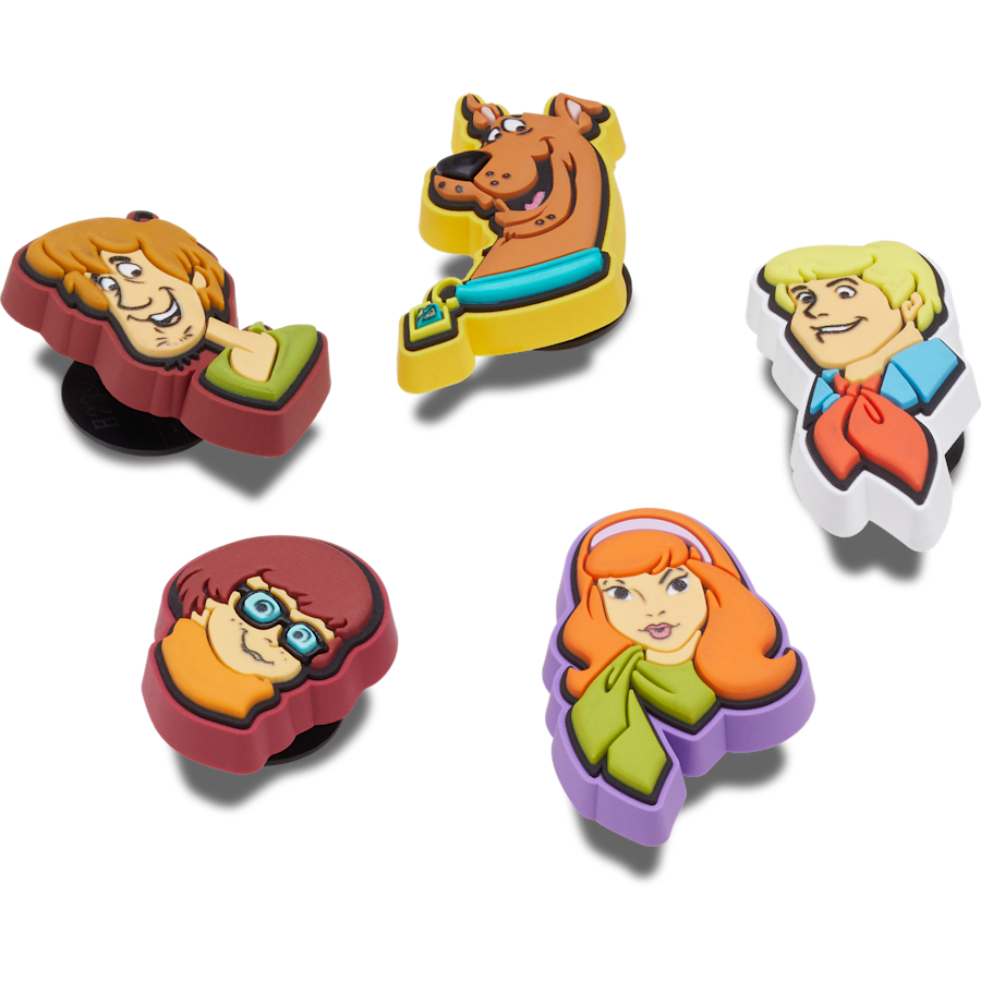Crocs - Scooby Doo! 5 Pack Jibbitz™ charms Women|Men|Kids|Jibbitz™ Charms