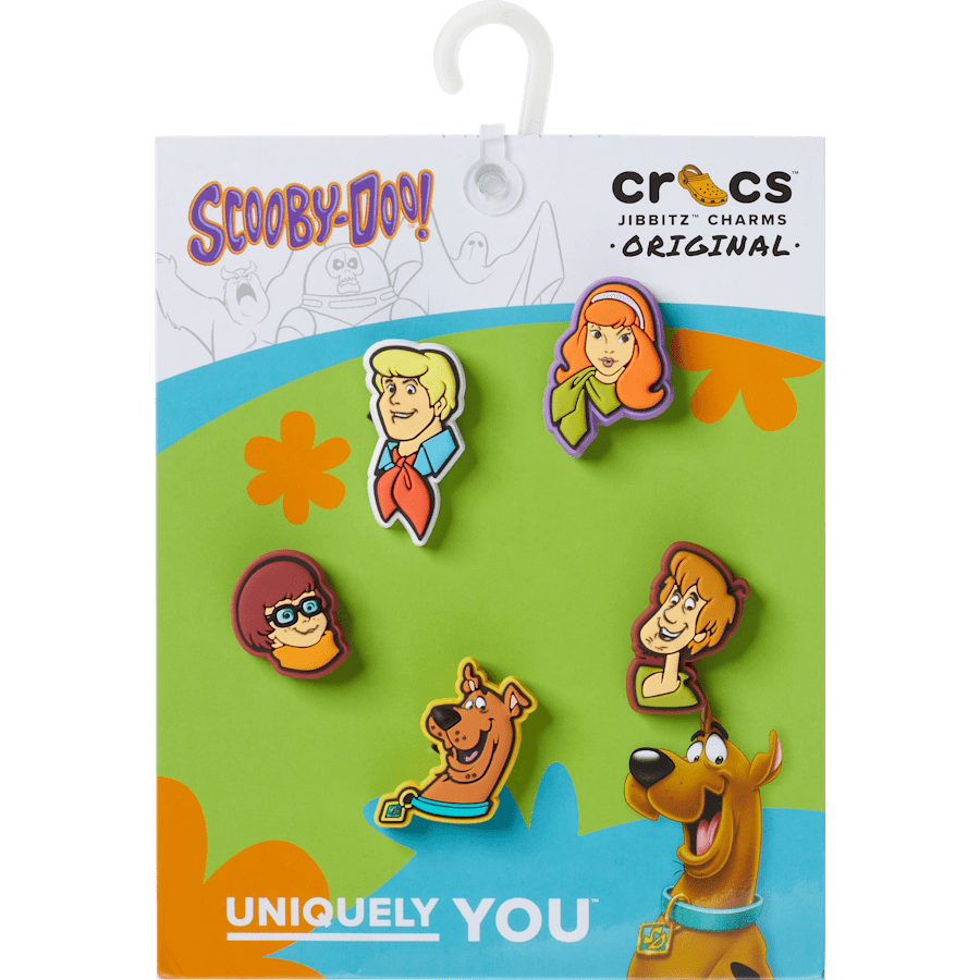 Crocs - Scooby Doo! 5 Pack Jibbitz™ charms Women|Men|Kids|Jibbitz™ Charms