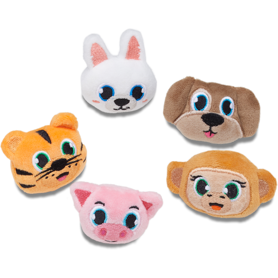 Crocs - Fuzzy Animal 5 Pack Jibbitz™ charms Women|Men|Jibbitz™ Charms