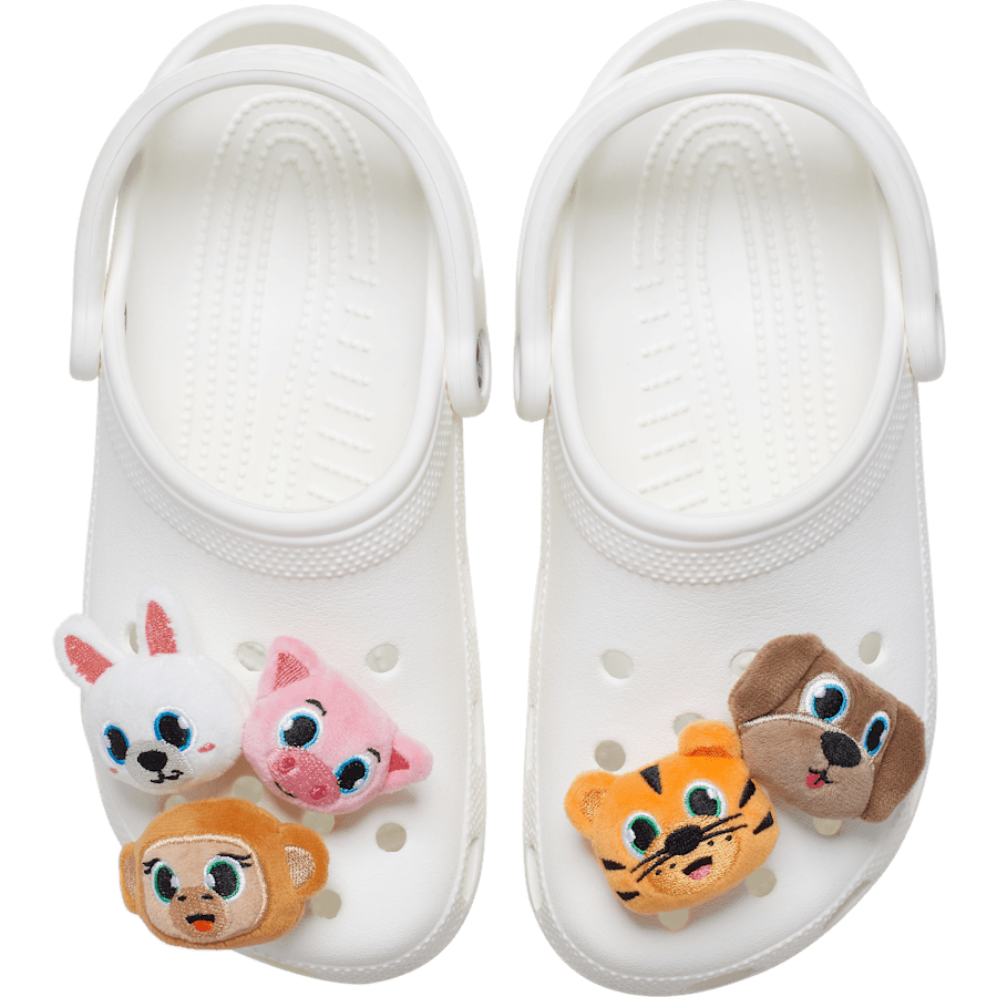 Crocs - Fuzzy Animal 5 Pack Jibbitz™ charms Women|Men|Jibbitz™ Charms